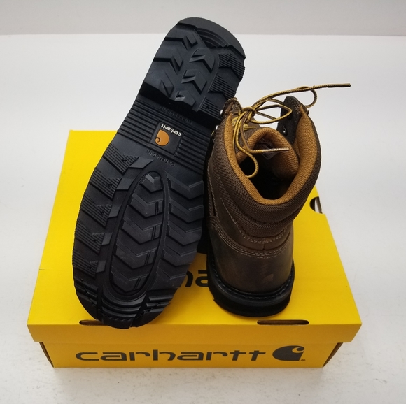 Mens boots Carhartt CMW6274 Steel Toe Brown Leathe - Picture 4 of 4